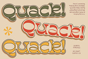 Quiros – Reverse Contrast Font, a Serif Font by Craft Supply Co. (Thumbnail 3 of 8)