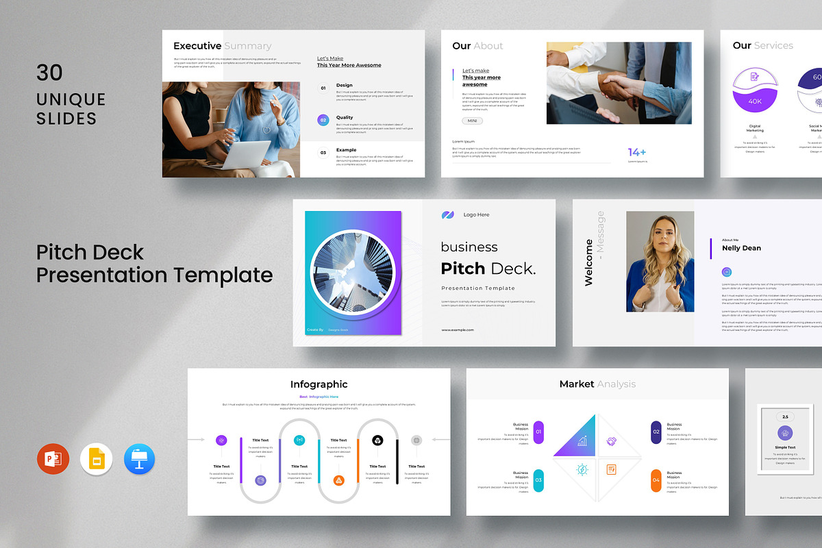 Investor Pitch-Deck Template preview 7