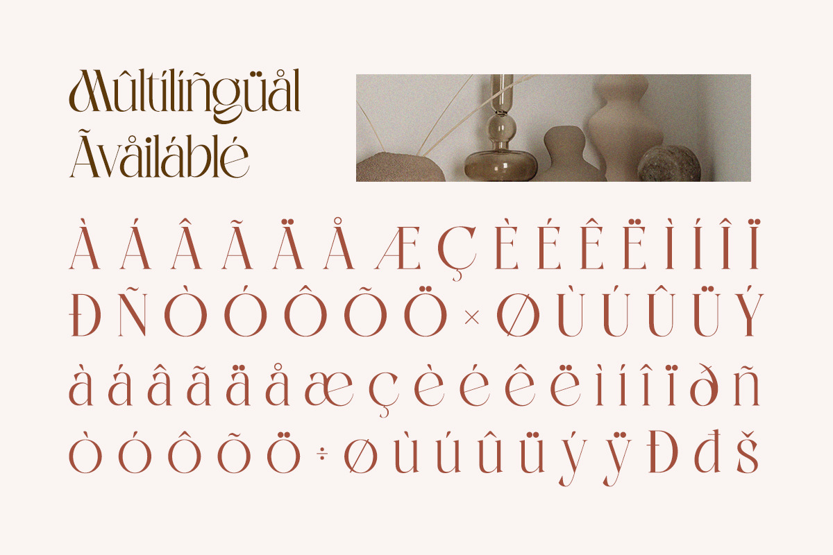 The Glamorica - Modern Elegant, a Serif Font by Qweera Studio (Photo 12 of 12)