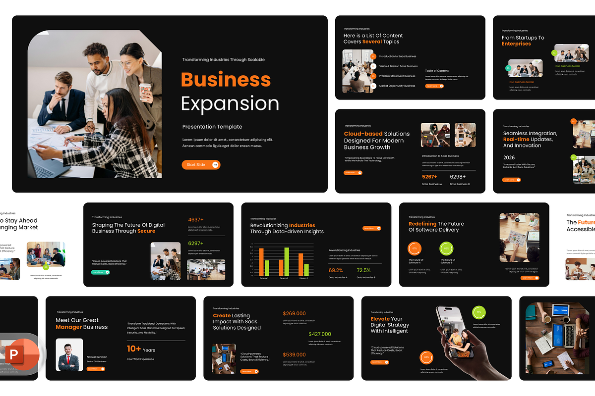 Business Expension Presentation, a Presentation Template by Hammad Arif (Photo 1 of 2)