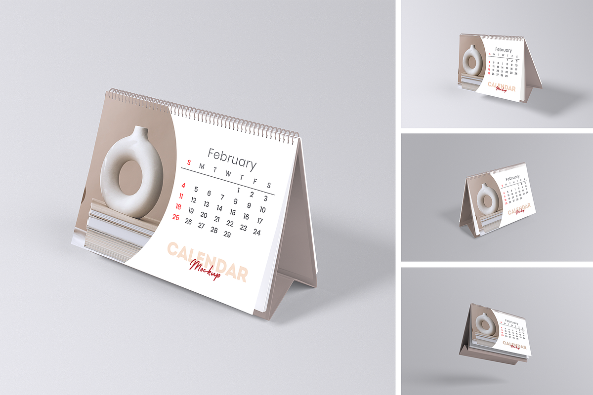 Calendar Mockup, a Household Mockup by xavier_studio (Photo 1 of 5)