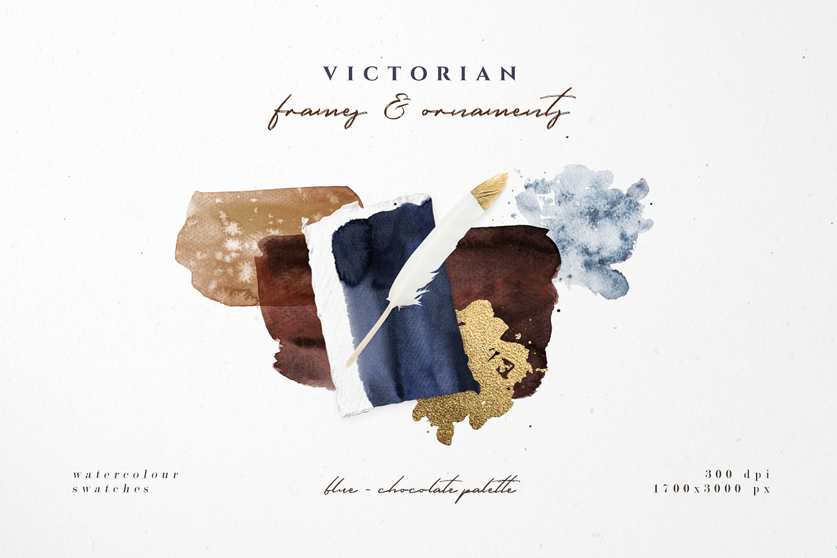Victorian Frames & Ornaments, an Illustration by Aquarellina (Photo 22 of 27)