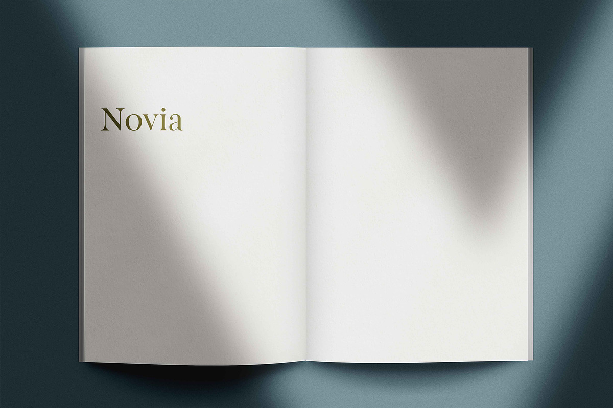 Novia Photo Magazine Mock-Up, a Print Template by Eugene Tantsurin (Photo 14 of 14)