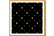 Pattern with dollar sign. Seamless, a Pattern Graphic by RODINA (Thumbnail 3 of 3)