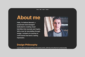 Nathan Bennett - Framer Template