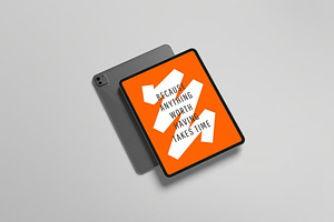 iPad Pro Mockup, an iPad Mockup by Se٧enStudio