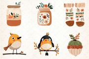 Cozy Little Hand-drawn Autumn Elemen, an Illustration by DreamCafeArt (Thumbnail 6 of 8)