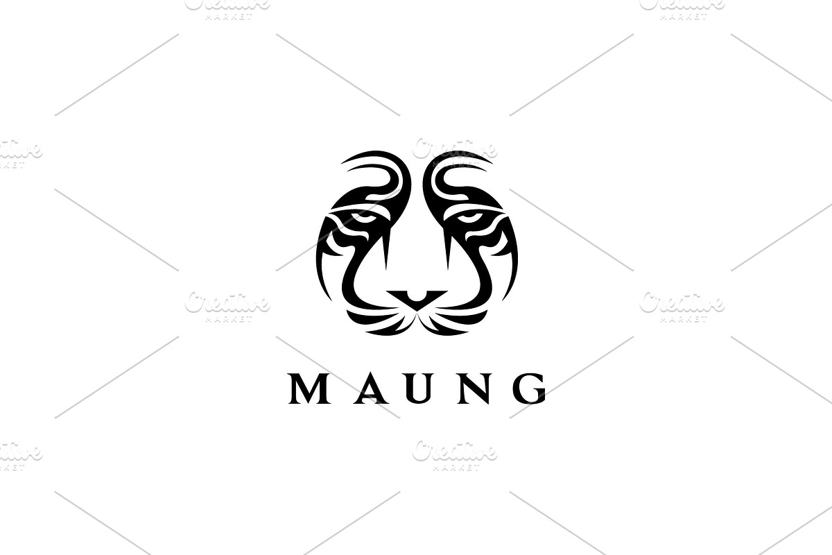 Tiger Face Logo, a Branding & Logo Template by ashenterprise (Photo 2 of 2)
