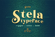 Stela - Display Font, a Serif Font by JumboDesign (Thumbnail 1 of 7)