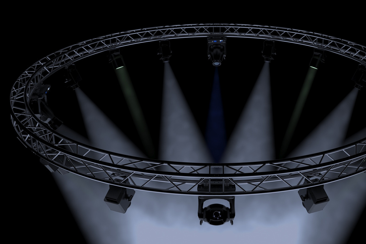 Circle Square Truss 700cm-StageLight, a Templates & Theme by akerStudio (Photo 6 of 21)