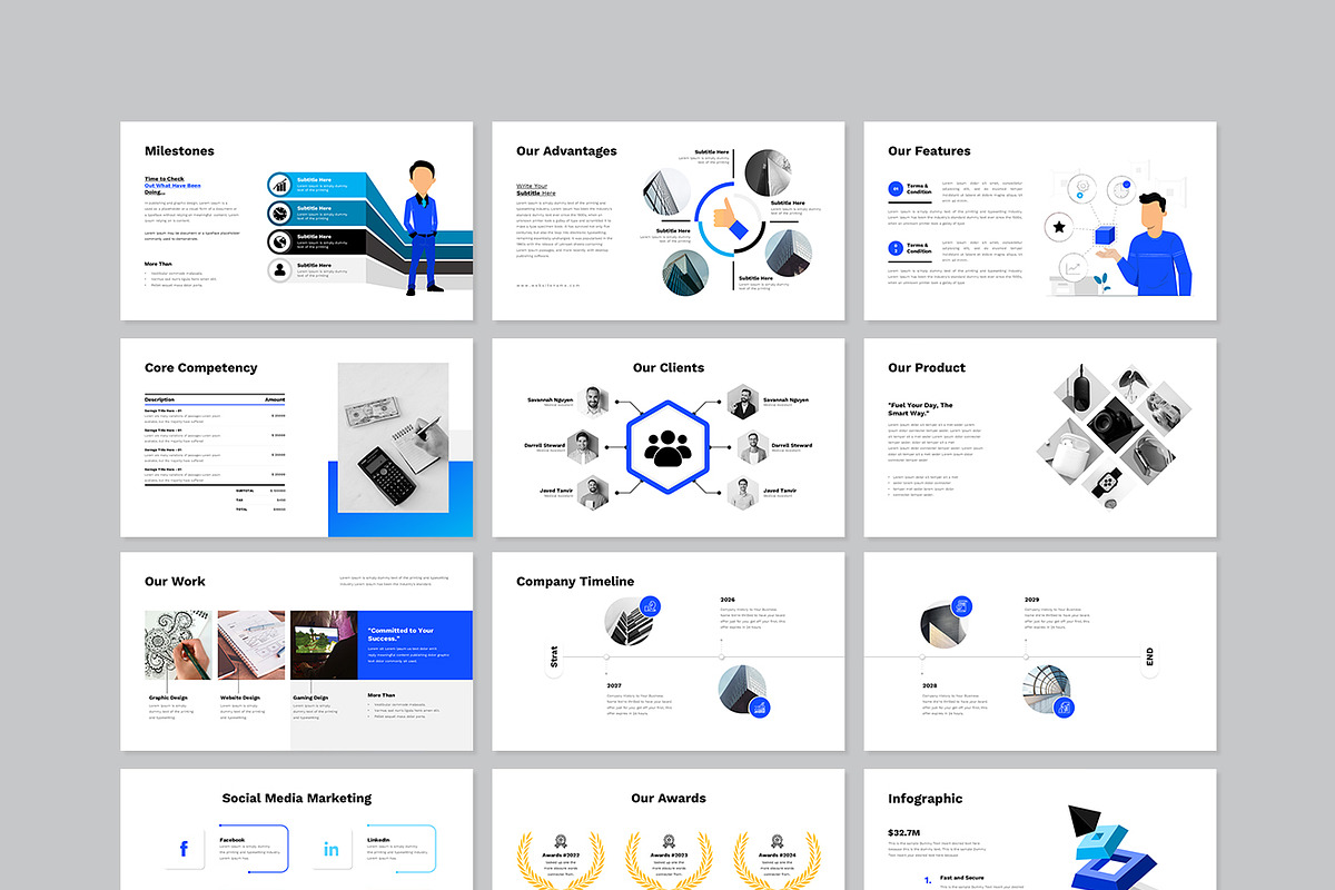 Company Profile Presentation preview 8