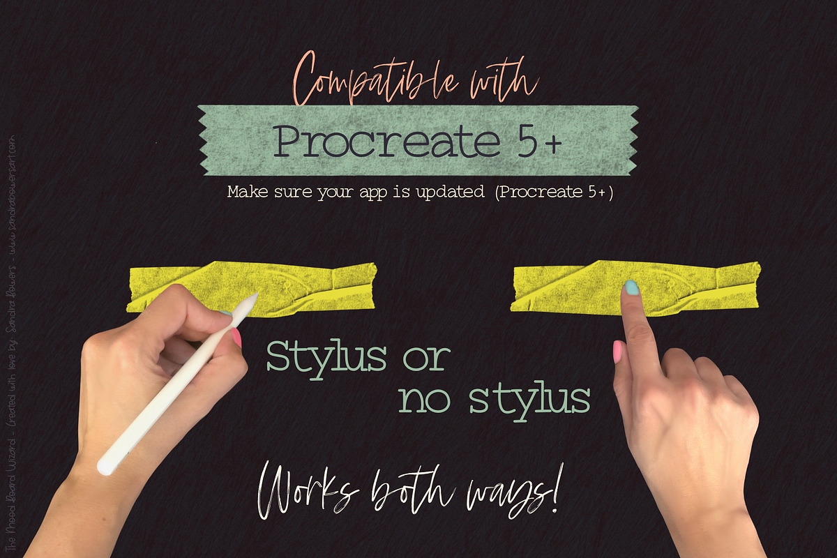 The Mood Board Wizard Brush Set, a Product Mockup by Sandra Mejia (Photo 11 of 12)