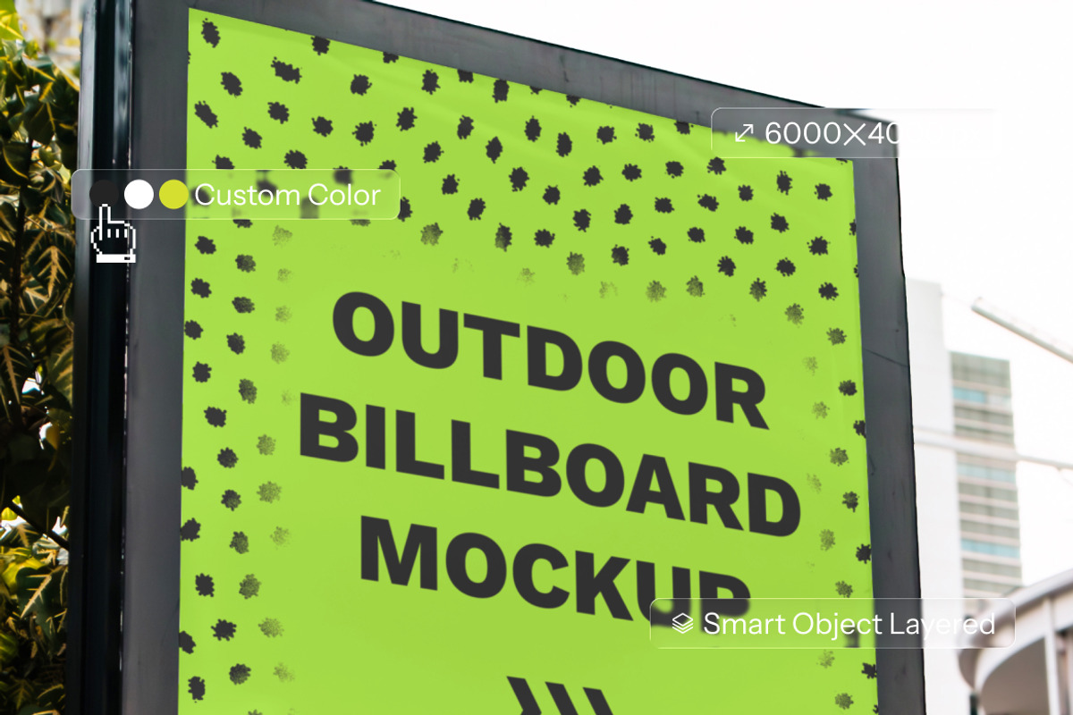 Billboard Outdoor Mockup, an Advertising Mockup by Simetrica Labs (Photo 2 of 3)