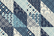 Seamless patchwork, a Pattern Graphic by elyomys (Thumbnail 1 of 3)