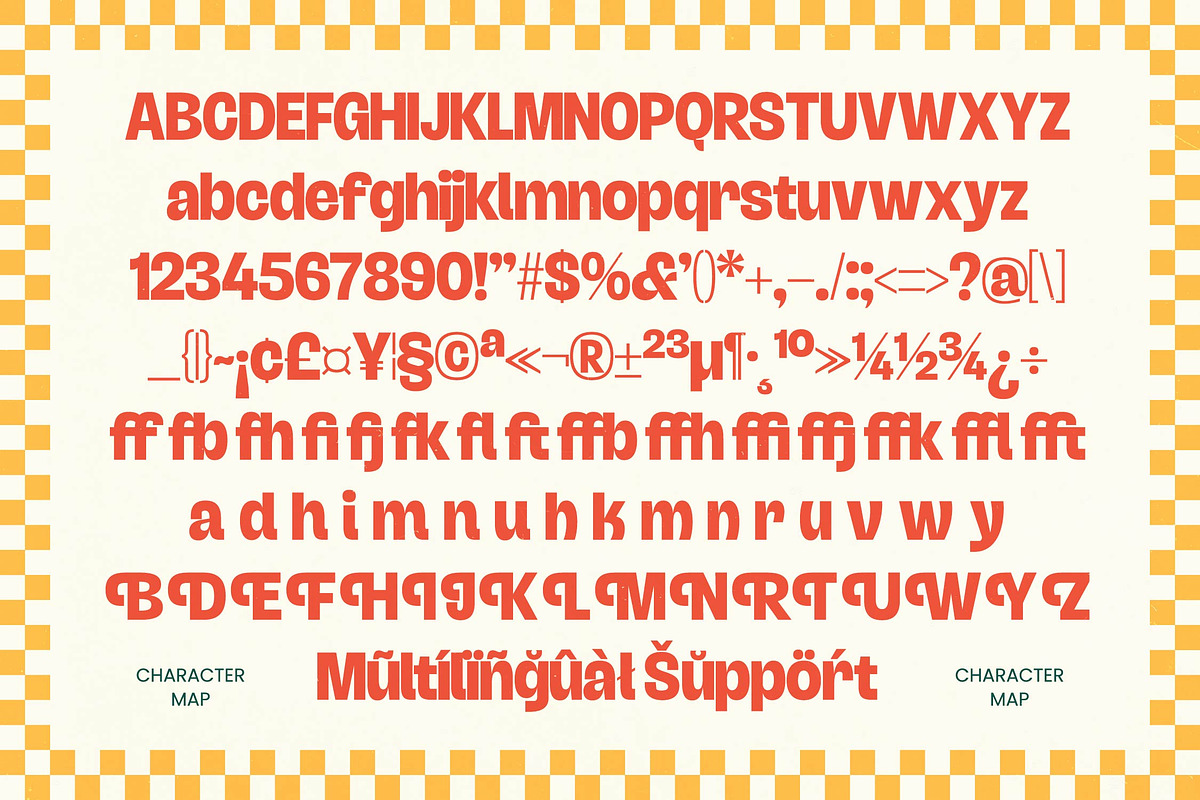 Roster Funy Bold Sans Serif, a Sans Serif Font by timelesstype.co (Photo 13 of 15)