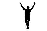 Rugby Player Silhouette Pack, an Illustration by Amazin_art (Thumbnail 3 of 31)