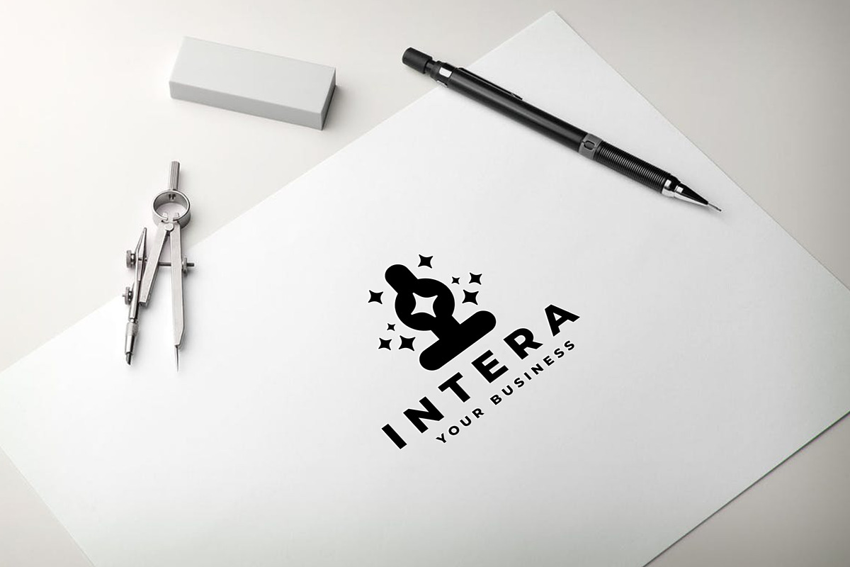 Intera Genie Lamp Sparkle Logo, a Branding & Logo Template by Design_Planet (Photo 3 of 3)