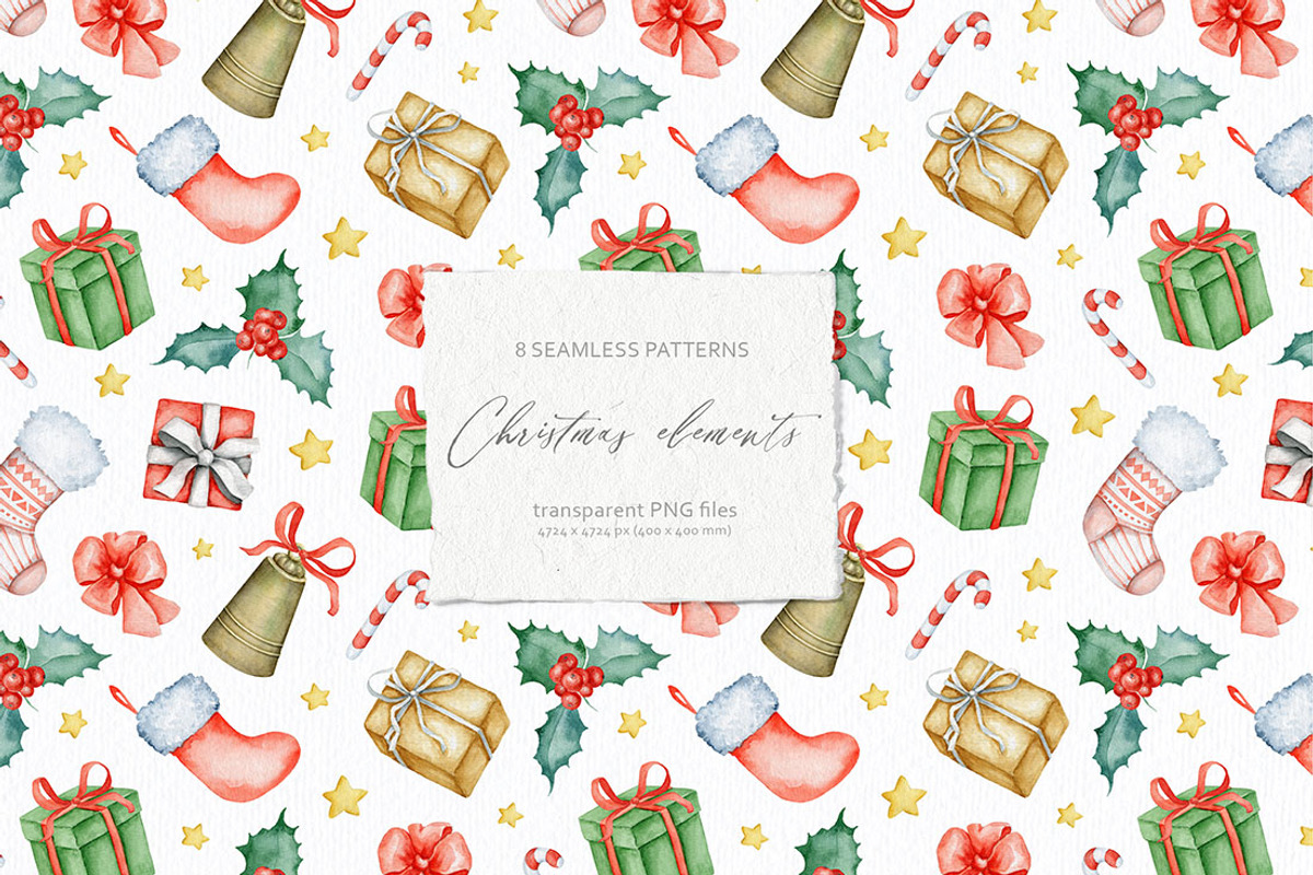 Christmas Miracle Watercolors, a Decorative Illustration by Eva Katerina (Photo 14 of 20)
