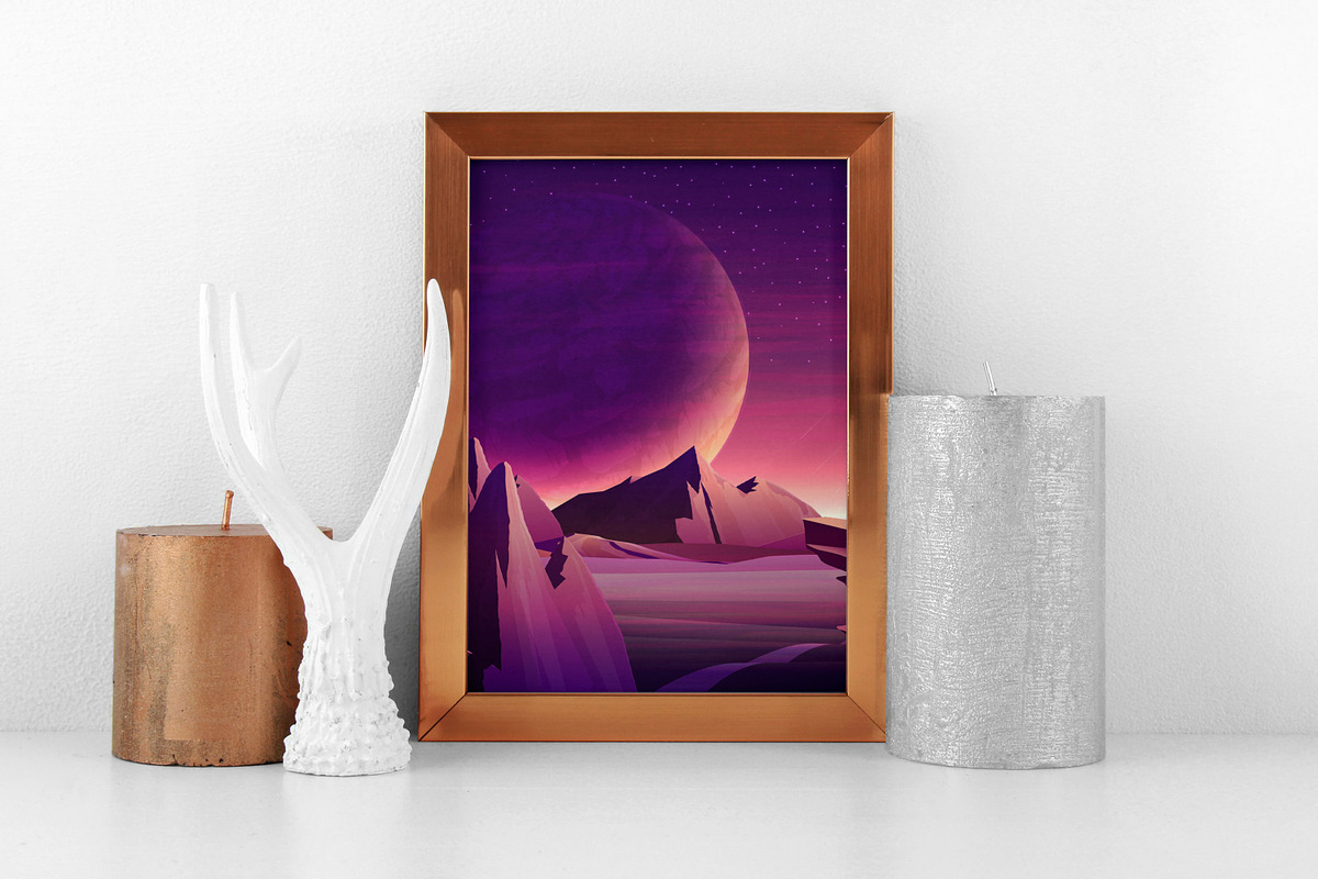 Space Landscape, an Object Illustration by Digital Studio (Photo 4 of 7)