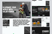 Sooreija: Solar Power Movement Landi, a Landing Page Template by keffidesign (Thumbnail 1 of 2)