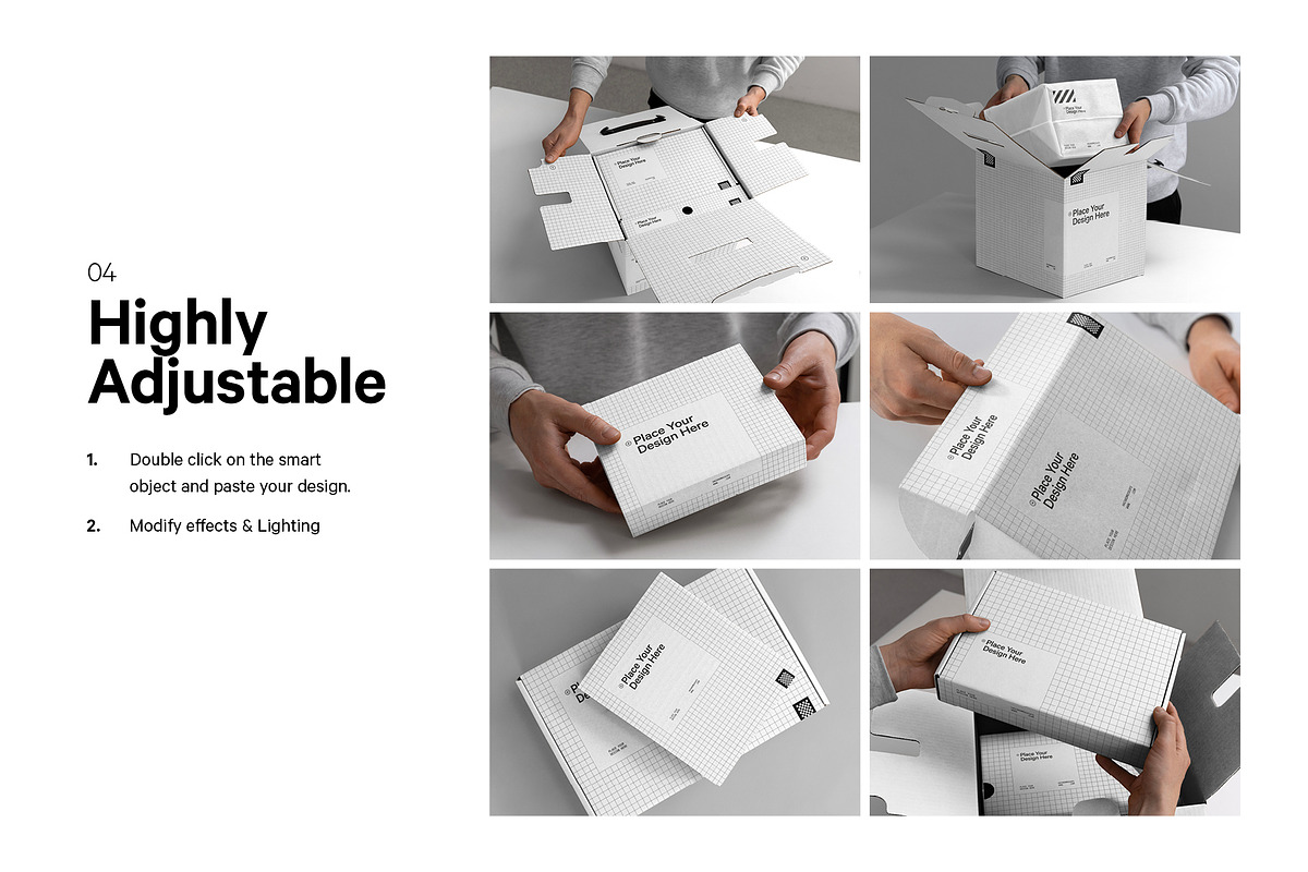 12x Unboxing Mockup Bundle, a Packaging Mockup by HAZARD MOCKUPS (Photo 14 of 15)