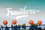 Phamelo - Grunge Script, a Script Font by madeDeduk (Thumbnail 5 of 8)