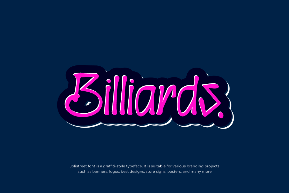Jolistreet - Street Graffiti Font, a Sans Serif Font by QR Design Studio (Photo 2 of 8)
