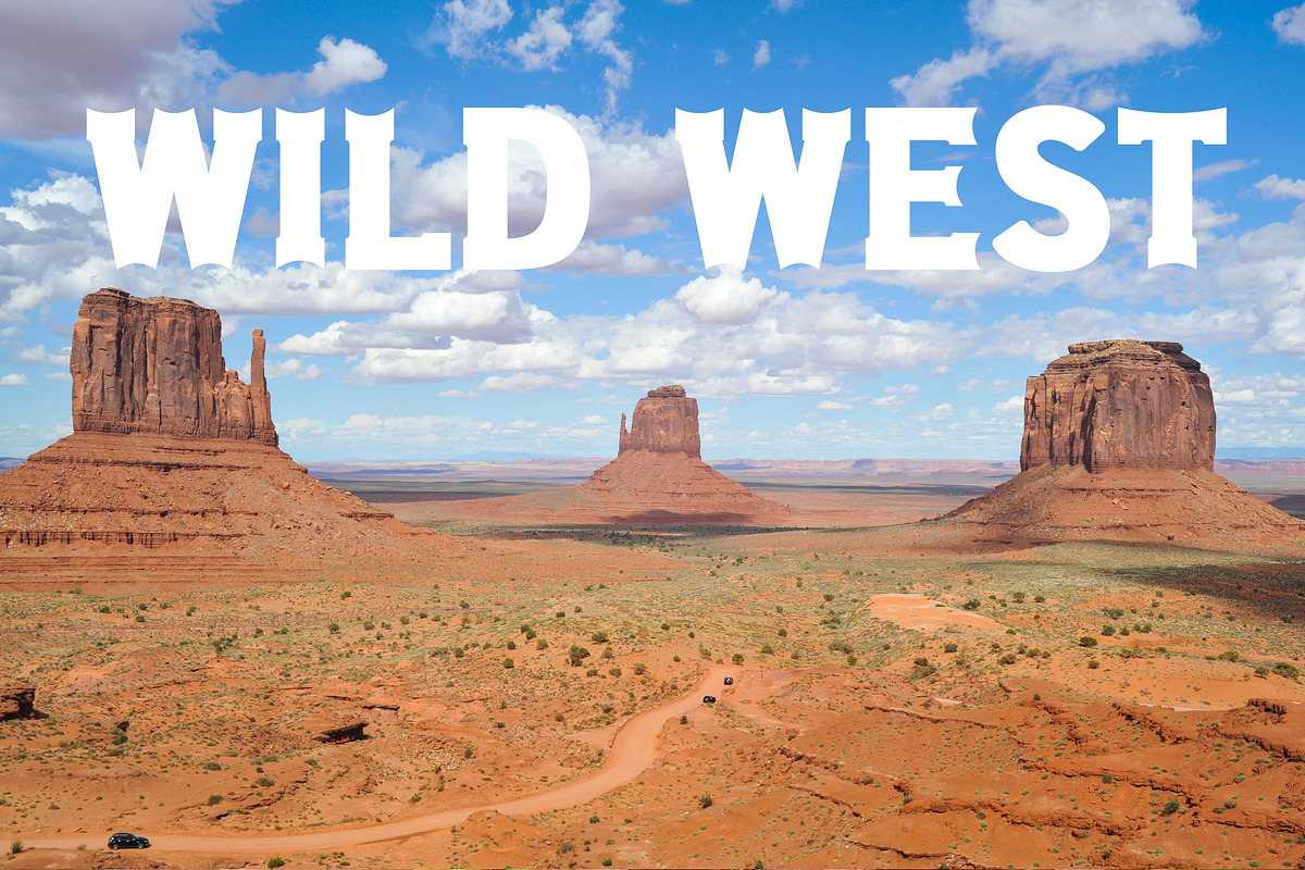 Old West - Western Font, a Slab Serif Font by vladocar (Photo 5 of 10)