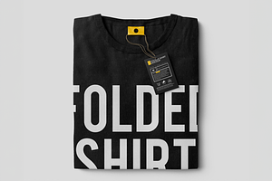 Folded T Shirt Mockup, a Shirt Mockup by Se٧enStudio