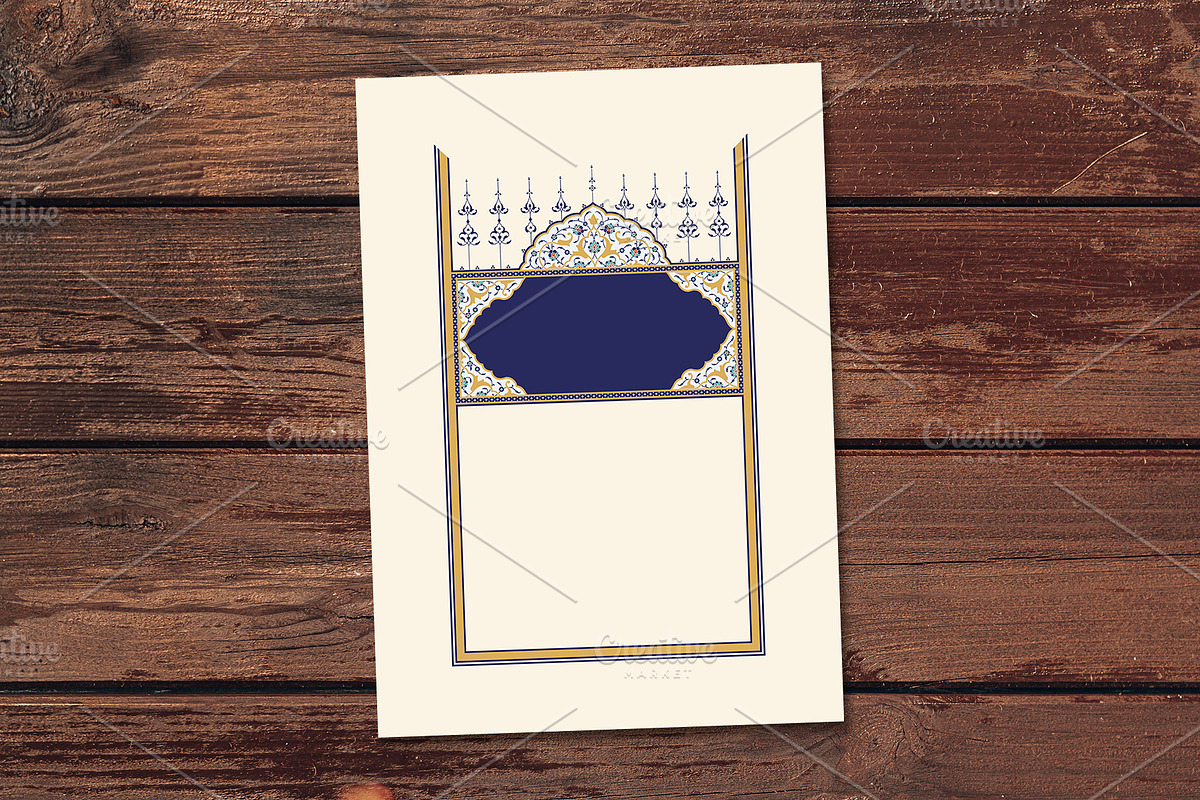 Premium A4 Floral Frame, a Templates & Theme by Azat1976 (Photo 1 of 2)