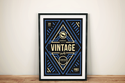 Vintage Party Poster, a Flyer Template by SNK's (Thumbnail 4 of 4)