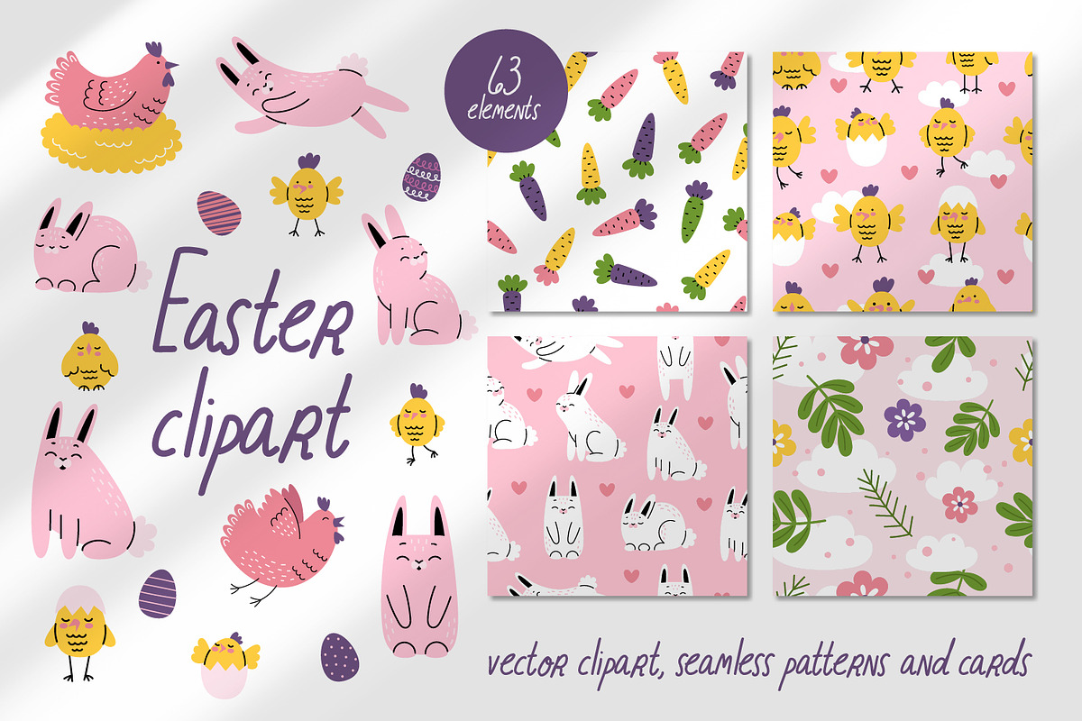 Vector Easter Clipart, a Graphic by My May Art (Photo 1 of 10)