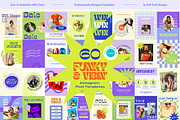 Funky & Vibin Branding Starter Kit, a Branding & Logo Template by Hell Yeah Designs (Thumbnail 14 of 16)