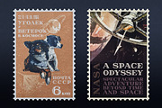 METEORITIKA Retro science font, a Serif Font by Shimanov Types (Thumbnail 6 of 6)