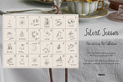 Silent Season: Advent & Line Art, a Seasonal Illustration by Purple (Thumbnail 5 of 10)