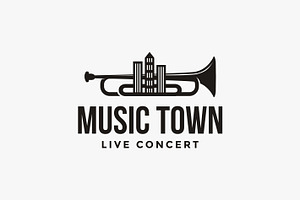 Creative Music Of The Town Logo