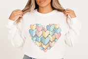 Hand Painted Valentine’s Day Heart P, an Illustration by designcity5 (Thumbnail 1 of 9)