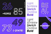 Workprint – A Hand-drawn Sans Serif, a Sans Serif Font by Wingsart Studio (Thumbnail 5 of 12)
