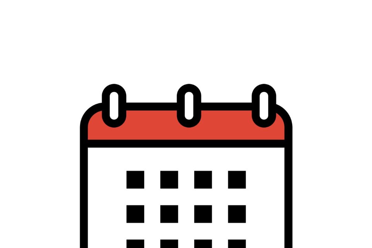 Calendar Icon Set – Date Planner, an Outline Icon by RAHMAT (Photo 1 of 4)