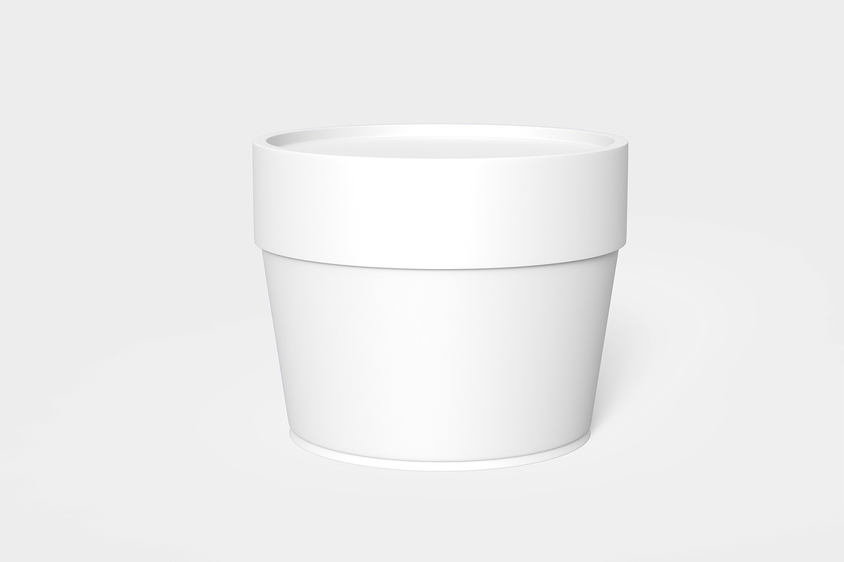 Ice Cream Cup Mockup, a Cups & Container Mockup by graphypix (Photo 4 of 4)