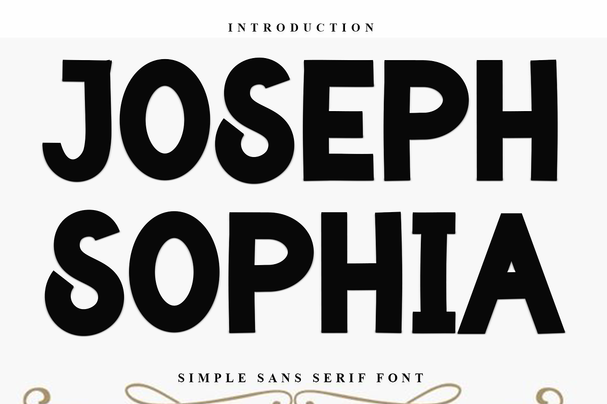 Joseph Sophia, a Script Font by InermediaSTUDIO (Photo 1 of 8)
