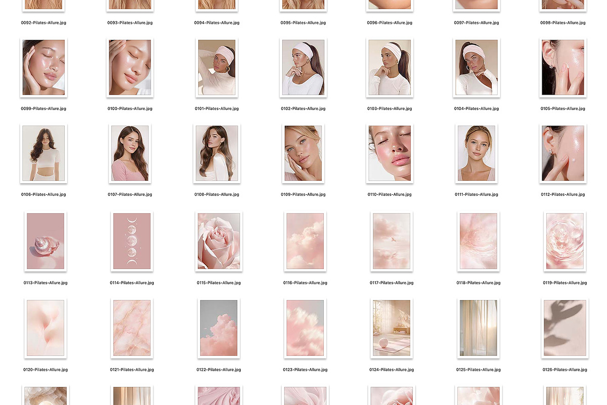 240 Pilates Yoga Stock Photo Bundle, a Beauty & Fashion Photo by Allure Art (Photo 29 of 31)