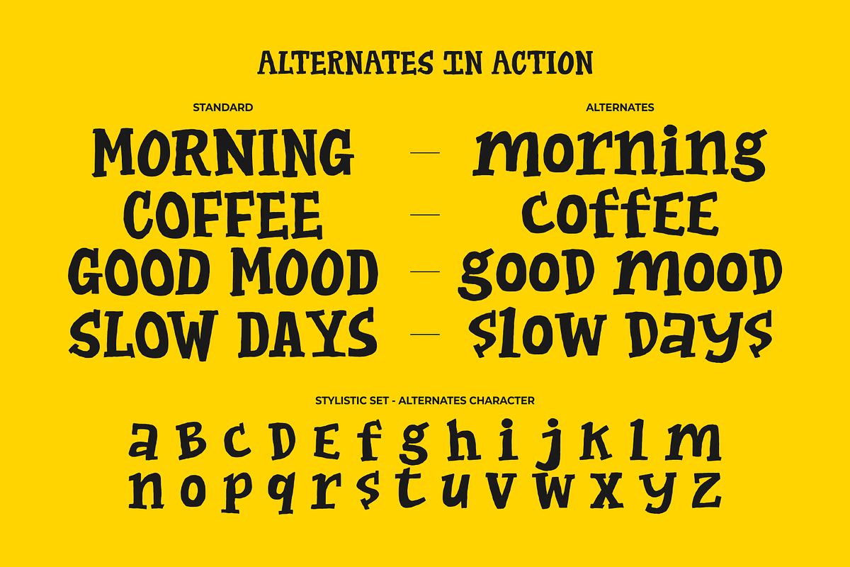 SlugSlab - Playful Slab Serif Family, a Slab Serif Font by agnyhasyastudio (Photo 13 of 18)