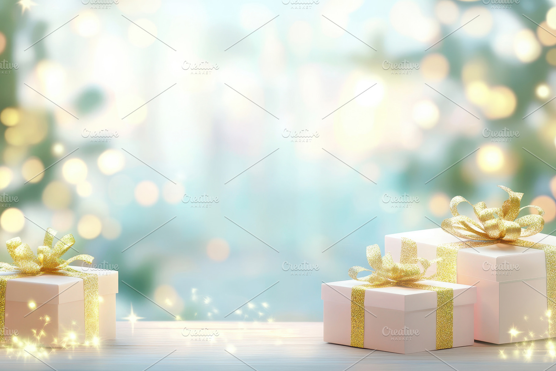 Gift boxes displayed with elegant go, a Photo by Tanuart