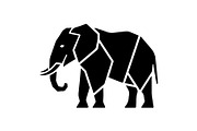 Elephant Vector Elements Bundle, an Animal Illustration by balal (Thumbnail 12 of 18)