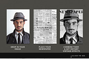 Old Newspaper - Advanced Photo FX preview 4