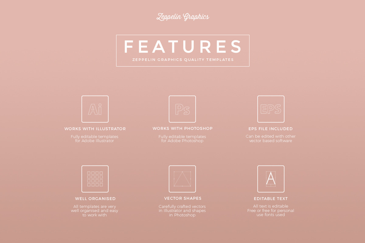 250 Feminine Logos Pack, a Branding & Logo Template by Graphicdome (Photo 27 of 27)
