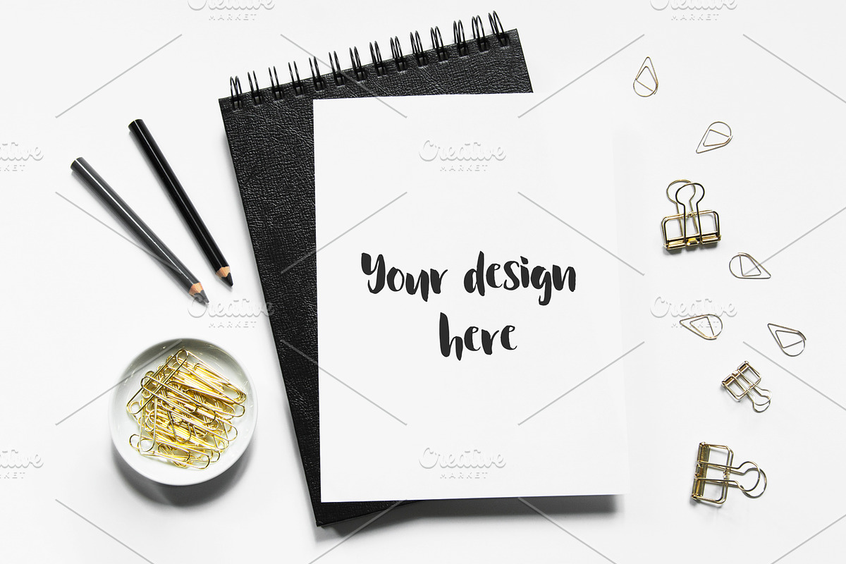 Sketchbook Mockups, a Print Template by Ale Estrada (Photo 5 of 6)