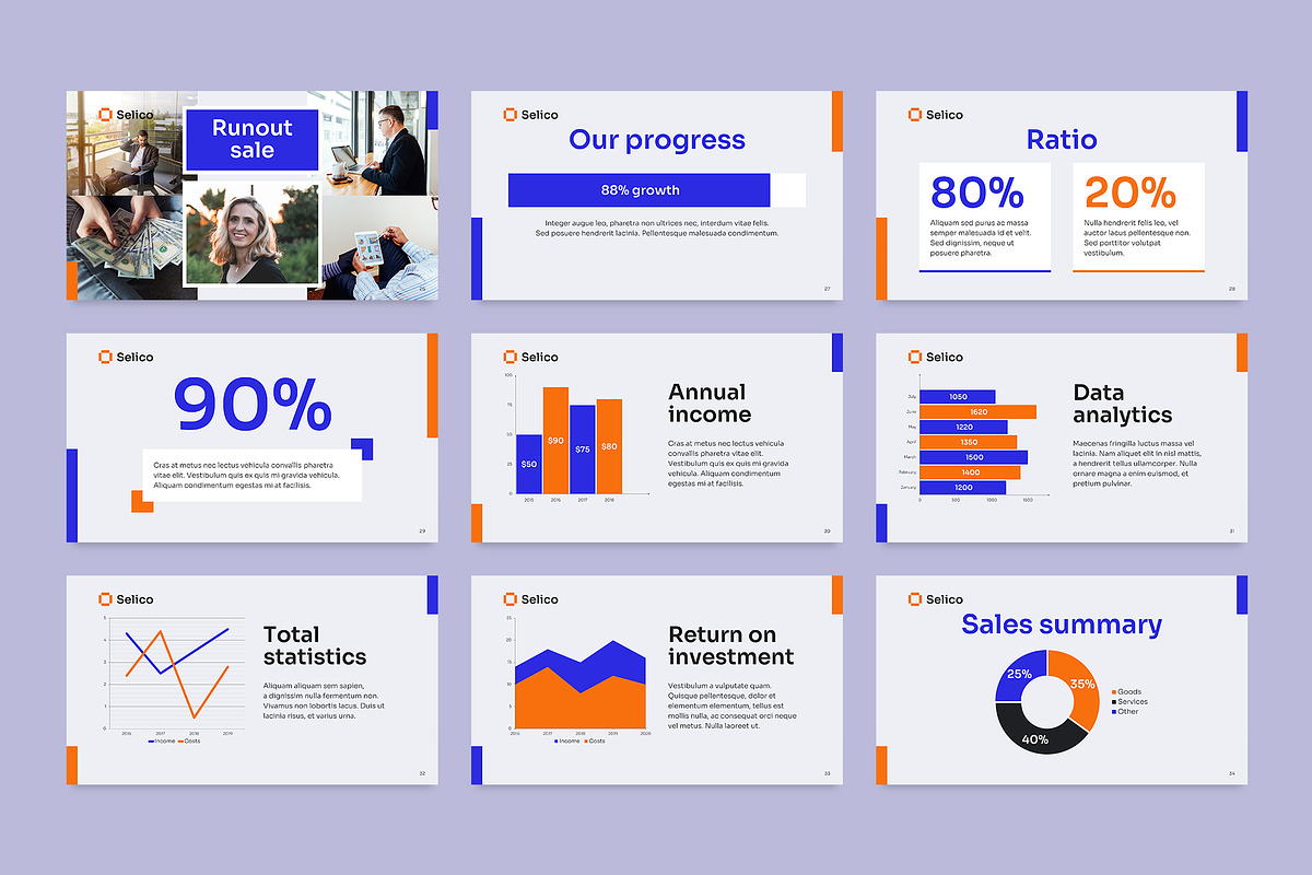 Presentation Business Sales, a Presentation Template by TemplatesNow! (Photo 10 of 14)