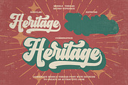 Middle Thread - Retro Font, a Script Font by Maculinc Type (Thumbnail 2 of 11)